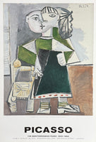 Pablo Picasso exhibition poster - Paloma debout - The Mediterranean Years - museum artist - art print - 2010