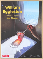 William Eggleston exhibition poster - Los Alamos - museum artist - art print - American photographer - 2017