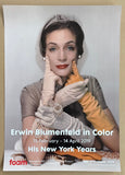 Erwin Blumenfeld exhibition poster - His New York Years - Vogue - black and white photography - museum artist - art print - 2019