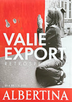 Valie Export exhibition poster - Retrospective - Albertina - museum artist - art print - 2023