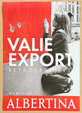 Valie Export exhibition poster - Retrospective - Albertina - museum artist - art print - 2023