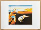 Salvador Dali poster - The Persistence of Memory - surrealism - museum artist - art print - offset lithograph