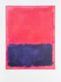 Mark Rothko exhibition poster - Untitled, 1960-61 - abstract - museum artist - art print - 2006