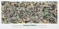 Jackson Pollock exhibition poster - Lucifer - The Museum of Modern Art New York - American painter - museum artist - art print - 1998