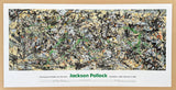 Jackson Pollock exhibition poster - Lucifer - The Museum of Modern Art New York - American painter - museum artist - art print - 1998