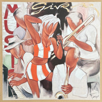 Pierre Farel exhibition poster - Give me music - Dancing - Bar - Restaurant - Love - offset lithograph - art print