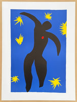 Henri Matisse exhibition poster - Jazz - Icarus - French Art - museum artist - art print - excellent - 1999