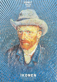 Vincent van Gogh exhibition poster - Icons - Kunsthalle Bremen - museum artist - art print - offset lithograph