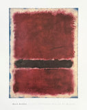 Mark Rothko exhibition poster - Untitled - Smithsonian American Art Museum - museum artist - large art print - 2018