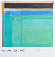 Richard Diebenkorn exhibition poster - Ocean Park No 68 - American artist - museum - art print - 2016