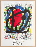 Joan Miro exhibition poster - Exposition XXII Salon - museum artist - art print - surrealism - offset litho - 1997