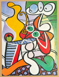 Pablo Picasso exhibition poster - Nature morte - still life - museum artist - art print - 1997