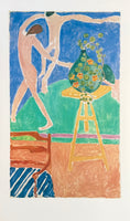 Henri Matisse exhibition poster - Nasturtiums with the Painting Dance - French Art - museum artist - art print