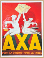 AXA - Margarine exhibition poster - Butter - kitchen art - French advertisement - art print - offset litho - restaurant - breakfast