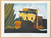 Arthur Dove exhibition poster - Tanks - museum artist - art print - American painter - 1998