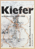 Anselm Kiefer exhibition poster - Stedelijk Museum Amsterdam - museum artist - art print - 1986