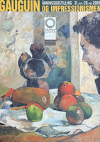 Paul Gauguin exhibition poster - Still life with fruit - museum artist - art print - 2005