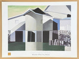 Charles Sheeler exhibition poster - Lunenberg - museum artist - art print - American Realism