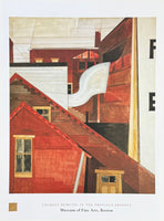 Charles Demuth exhibition poster - In the Province - museum artist - art print - American Realism - Precisionism