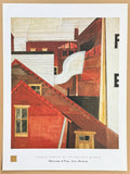 Charles Demuth exhibition poster - In the Province - museum artist - art print - American Realism - Precisionism