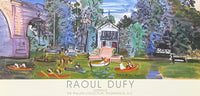 Raoul Dufy exhibition poster - Joinville - Paris - museum artist - art print - 1994