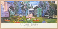 Raoul Dufy exhibition poster - Joinville - Paris - museum artist - art print - 1994