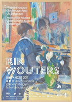 Rik Wouters exhibition poster - Belgian painter - fauvism - museum artist - art print - 2017