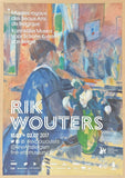Rik Wouters exhibition poster - Belgian painter - fauvism - museum artist - art print - 2017