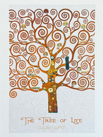 Gustav Klimt exhibition poster - The Three of Life - museum artist - art print