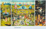Hiëronymus Bosch exhibition poster - The garden of earthly delights - museum artist - art print - Jheronimus