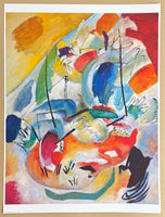 Wassily Kandinsky exhibition poster - Improvisation 31 - Sea Battle - museum artist - art print