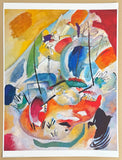 Wassily Kandinsky exhibition poster - Improvisation 31 - Sea Battle - museum artist - art print