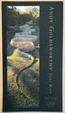 Andy Goldsworthy exhibition poster - Stone Rive - British photographer - museum artist - art print