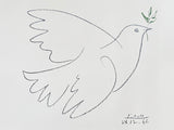 Pablo Picasso exhibition poster - Dove of Peace - museum artist - art print