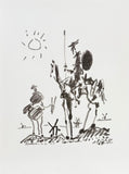 Pablo Picasso exhibition poster - Don Quichote - museum artist - art print