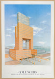 O.M Ungers exhibition poster - Messe Torhaus - art print - architect - architecture