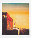 Salvador Dali exhibition poster - Fried eggs on a plate without the plate - museum artist - art print