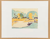 Ernst Ludwig Kirchner exhibition poster - Park landscape - Dresden - Die Brucke  - art print