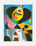 Joan Miro exhibition poster - Portrait no. 1 - museum artist - art print