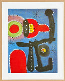 Joan Miro exhibition poster - Painting, 1954 - museum artist - art print - 1999