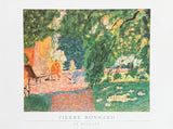 Pierre Bonnard exhibition poster - Le Bosquet - art print