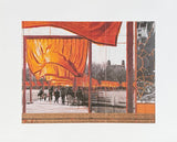 Christo exhibition poster - The gates - Central Park - New York City - art print