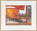 Christo exhibition poster - The gates - Central Park - New York City - art print