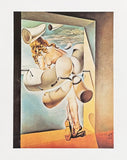 Salvador Dali exhibition poster - Sodomized by her own chastity - museum artist - art print
