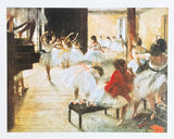 Edgar Degas exhibition poster - Ecole de Danse - museum artist - art print