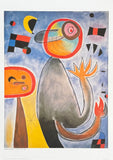 Joan Miro exhibition poster - Animal composition - museum artist - art print