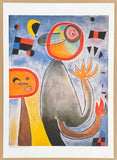 Joan Miro exhibition poster - Animal composition - museum artist - art print