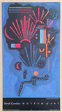 Kandinsky exhibition poster - North Carolina Museum of Art - art print - 1995