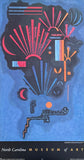 Kandinsky exhibition poster - North Carolina Museum of Art - art print - 1995