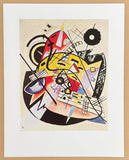Kandinsky exhibition poster - The White Dot - museum artist - art print